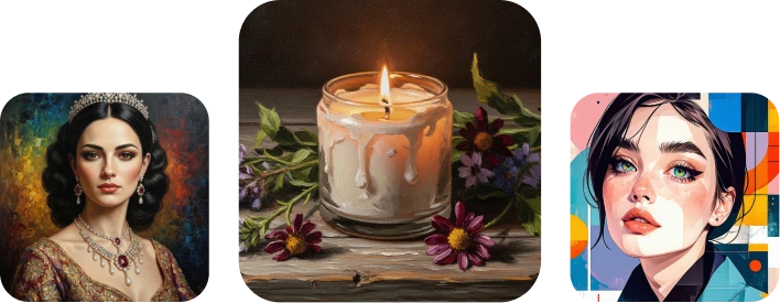 AI image generator sample images