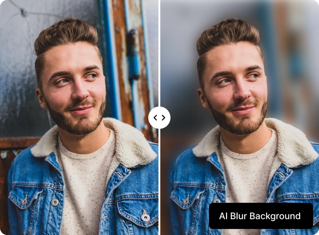 AI Smart Blur Focus image preview