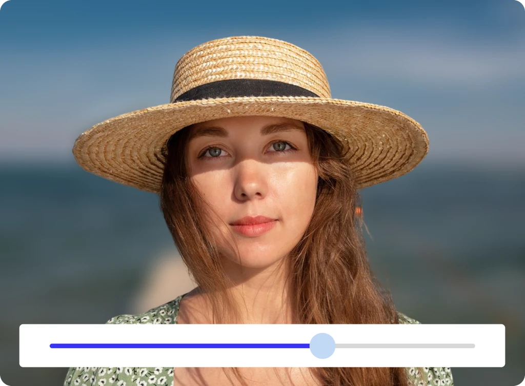 Adjust Blur Background Instantly image preview