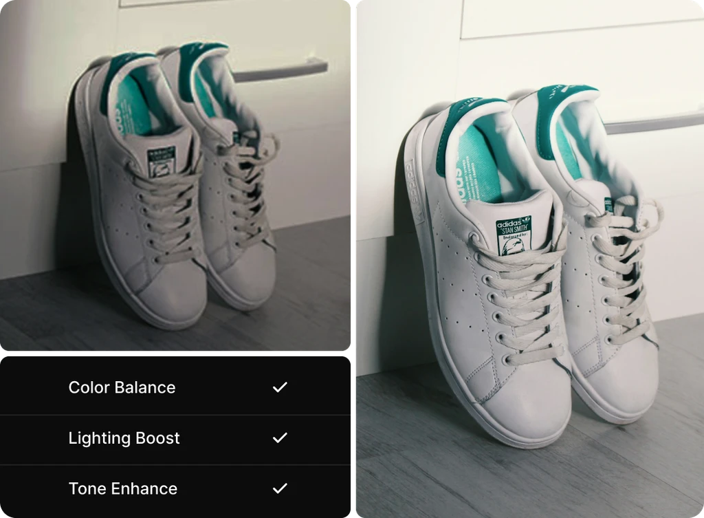 Enhance Lighting and Color Balance image preview