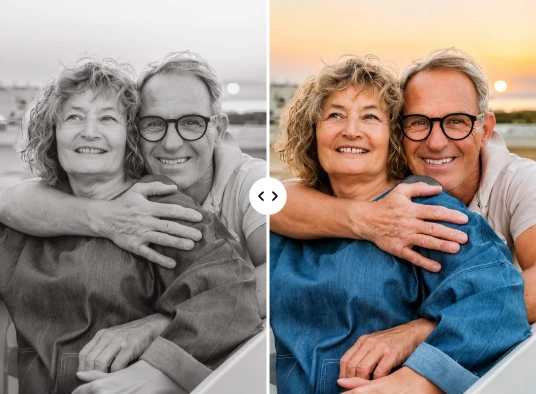 Siyah Beyaz Fotoğraflara Renk Katın image preview