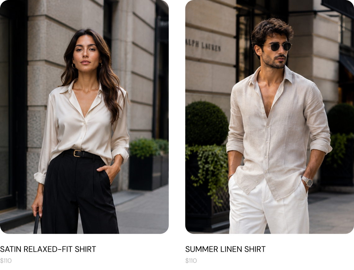 Refine Your AI Lifestyle Fashion Images and Publish Them Anywhere